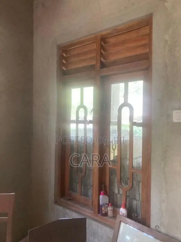 Antique Window, Solid Jack Wood With Glass
