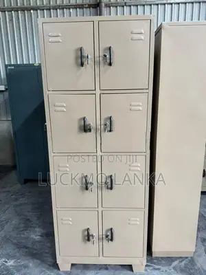 New Steel Unit 8 Locker Set (KK2)