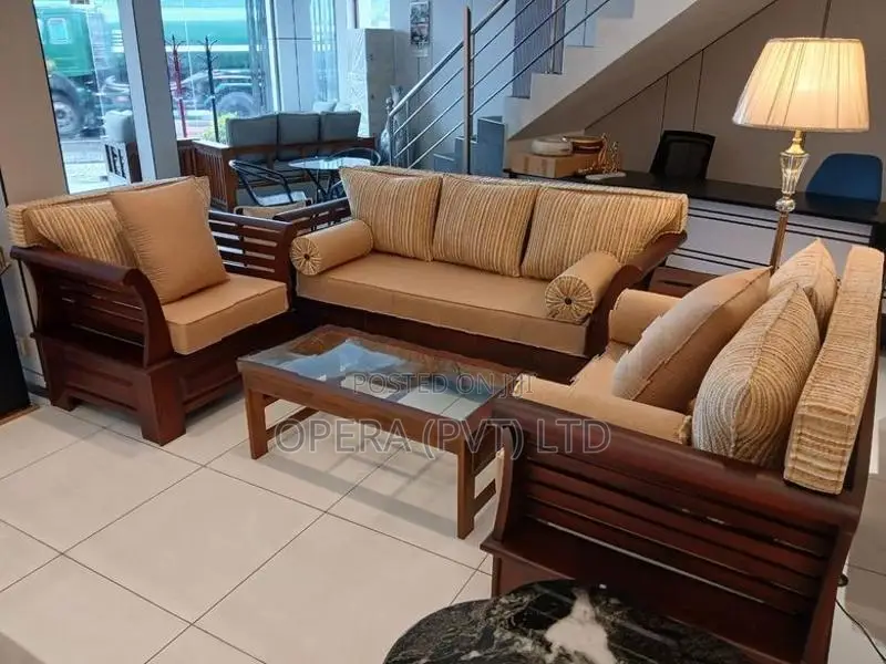 Mahogany Sofa Set 1+2+3