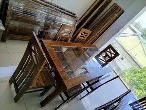 New Teak Dining Table and Chairs