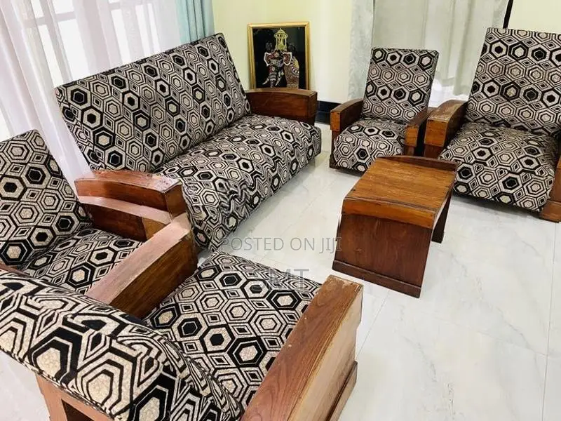 Antique Teak Sofa Set