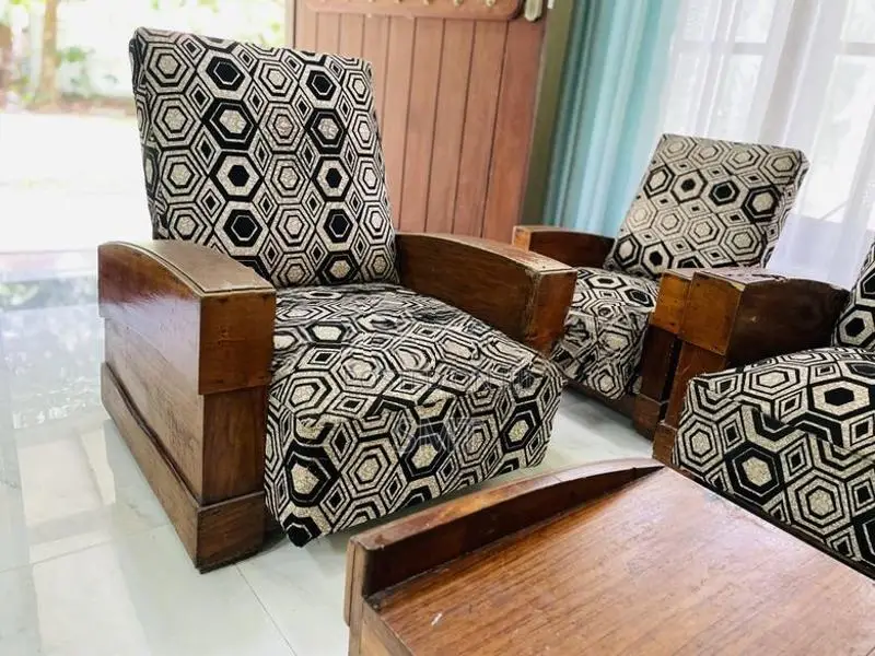 Antique Teak Sofa Set