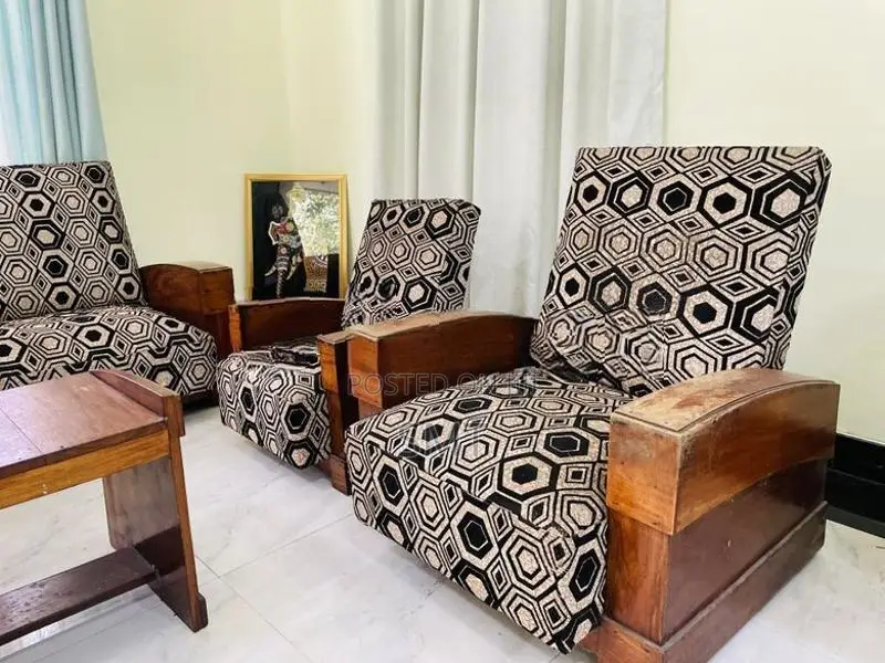 Antique Teak Sofa Set