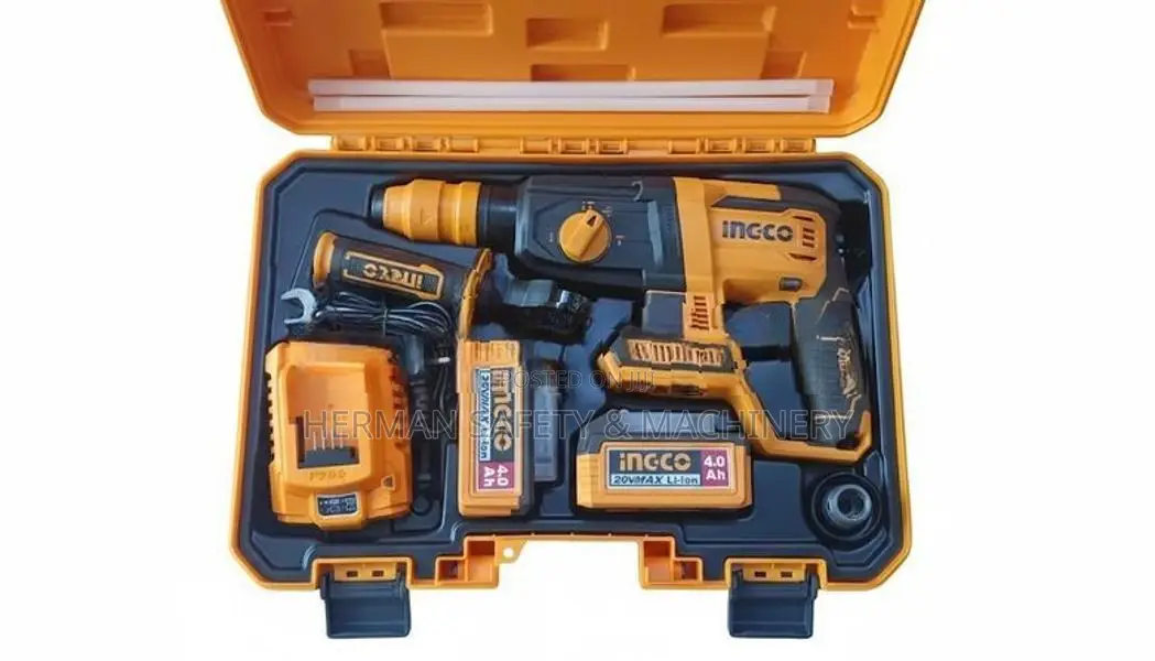 INGCO CRHLI202289 20V Cordless Rotary Hammer Drill Kit – HERMAN HT 129