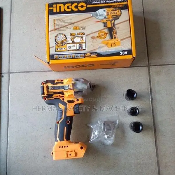 INGCO 20V Lithium-Ion Cordless Impact Wrench – 300 N·m HERMAN HT 1303