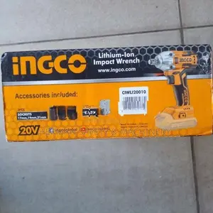 INGCO 20V Lithium-Ion Cordless Impact Wrench – 300 N·m HERMAN HT 1303