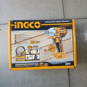 INGCO 20V Lithium-Ion Cordless Impact Wrench – 300 N·m HERMAN HT 1303