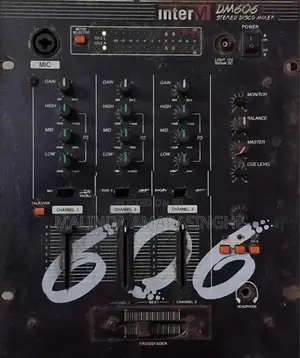 Vintage interiM DM606 Stereo Disco Mixer