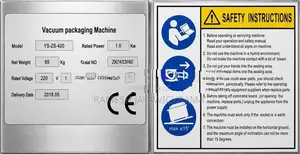 YS-ZS-420 Industrial Vacuum Packaging Machine