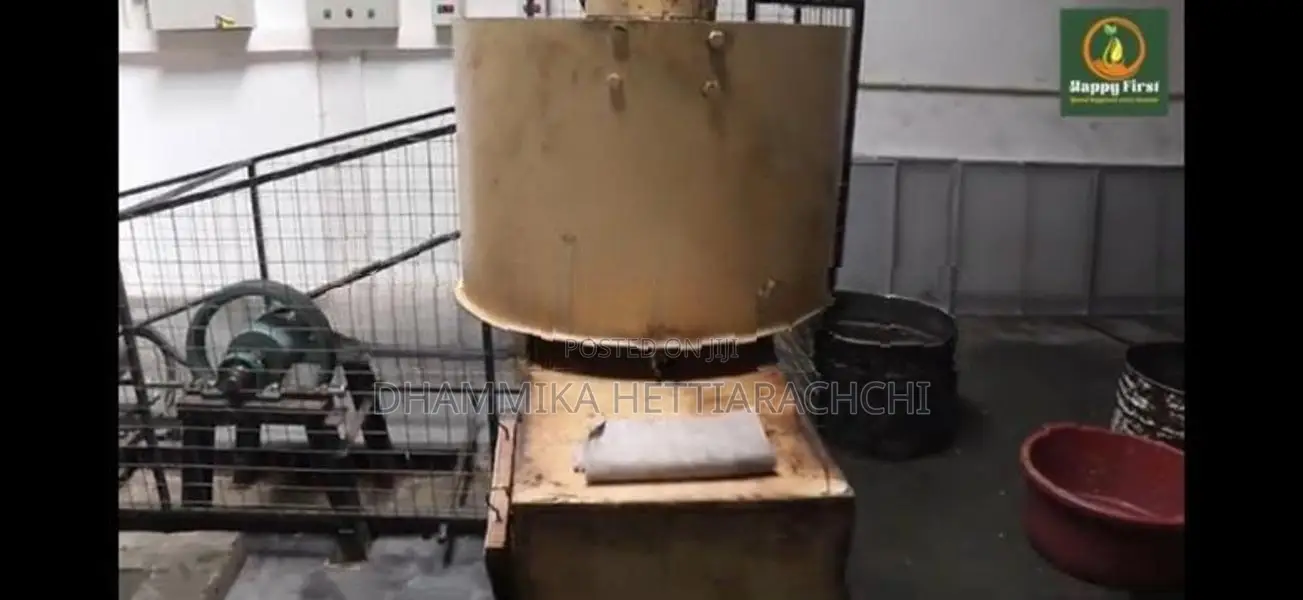Coconut oil Expeller with other Machines