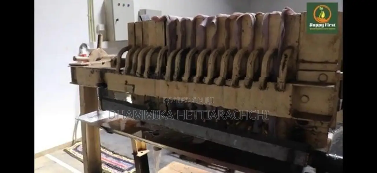 Coconut oil Expeller with other Machines