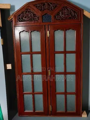 කොස් ලීවලින් හදපු ජනෙල් 5ක්.