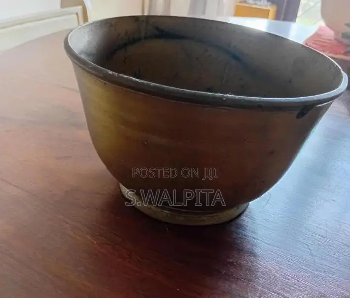 Antique Brass Bowl