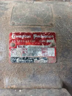 Crompton Parkinson 7.5 HP 3 Phase Induction Motor