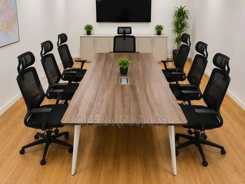 Office Meeting Table with Chairs