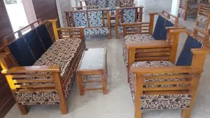 Wood Sofa Set 3+2+1