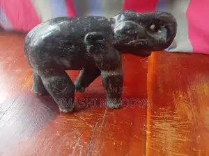 Antique Ebony Wood Elephant