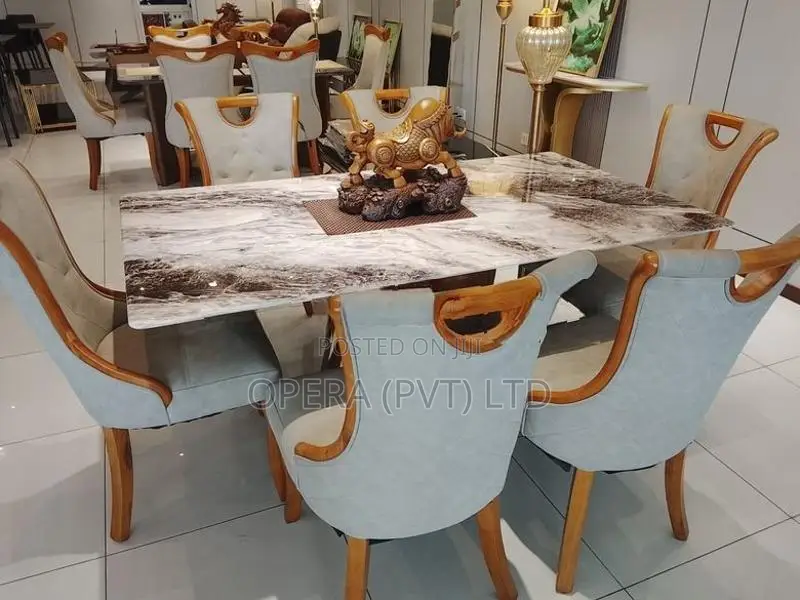 Luxury Dining Set with 6 Seater
