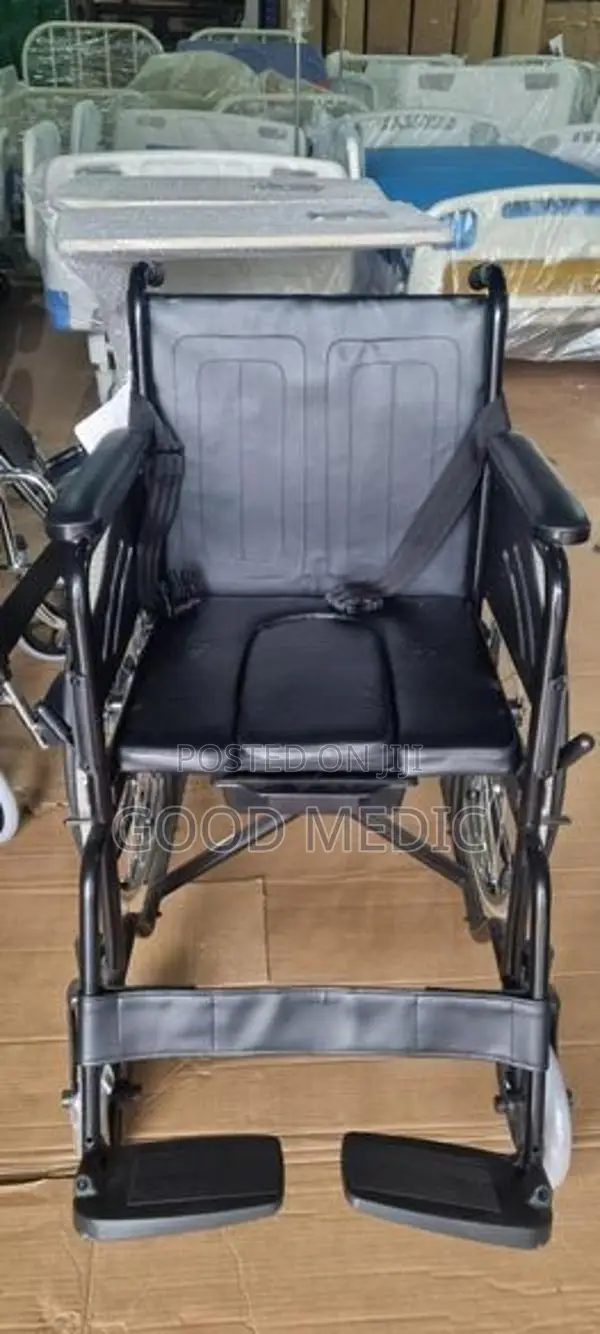 Patient Commode Wheelchair