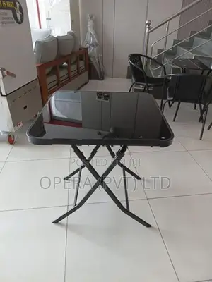 Folding Glass Coffee Table