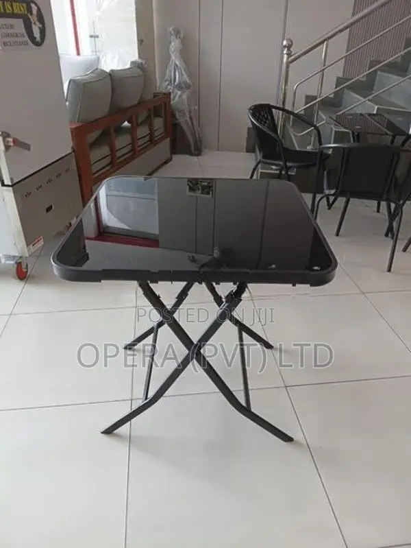 Folding Glass Coffee Table