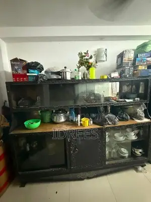 Antique Glass Cabinet
