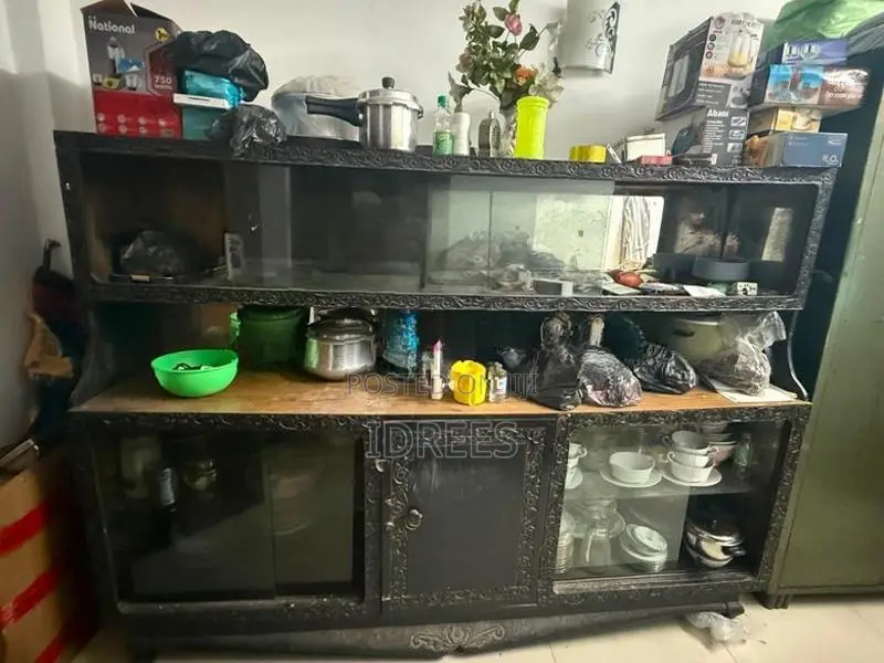 Antique Glass Cabinet