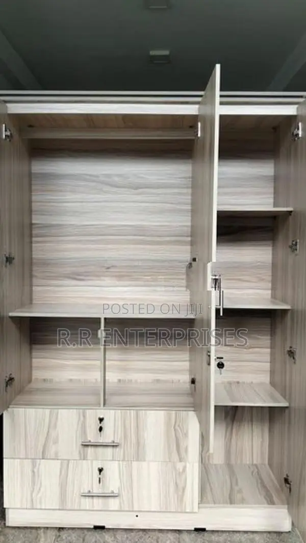 New 3 Door Melamine Wardrobes