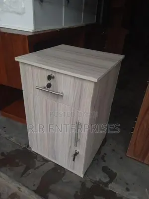 New Melamine Bedside Cupboard