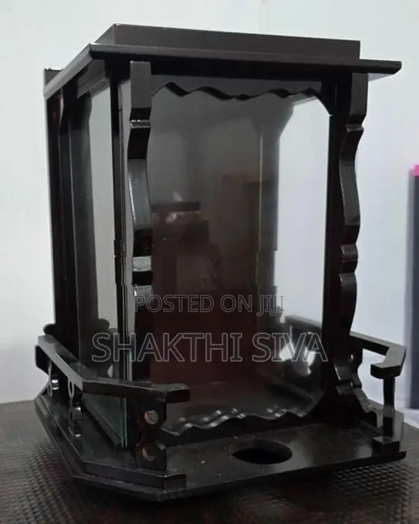 Traditional Wooden Pooja Mandapam