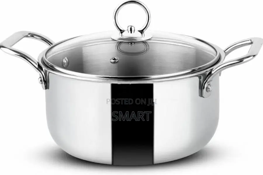 Orange 3.2L (20CM) stainless Steel Triply Cook with Serve Casserole