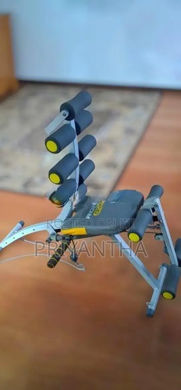 Rock Gym Multi-Function Abs Trainer With LllResistance Bands –
