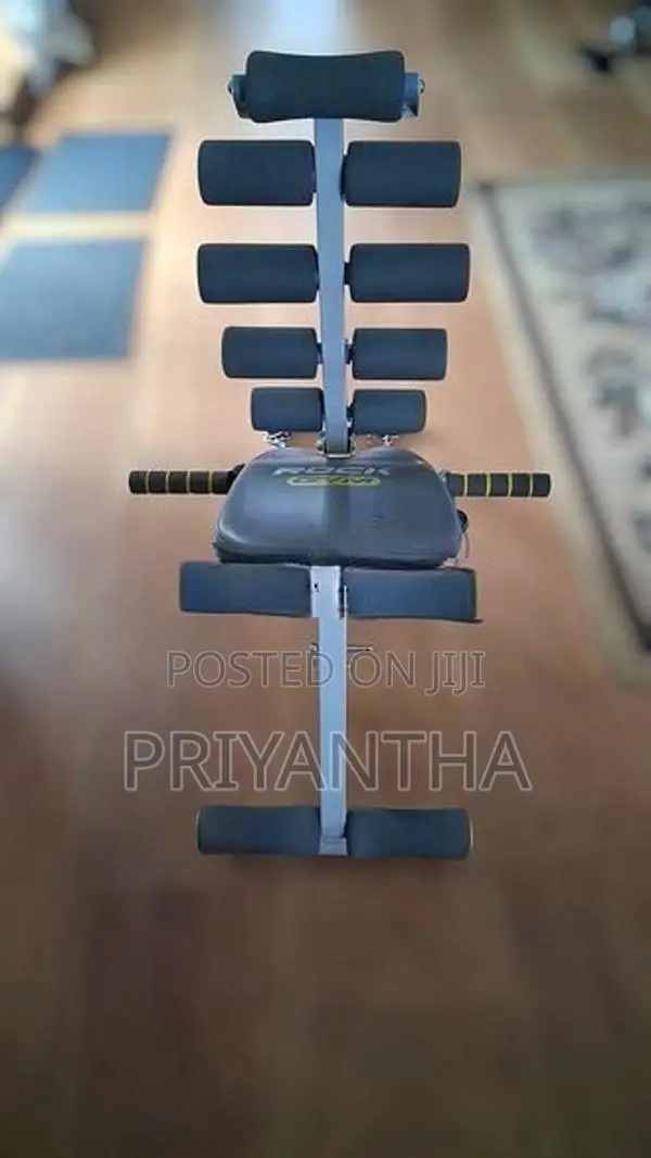 Rock Gym Multi-Function Abs Trainer With LllResistance Bands –