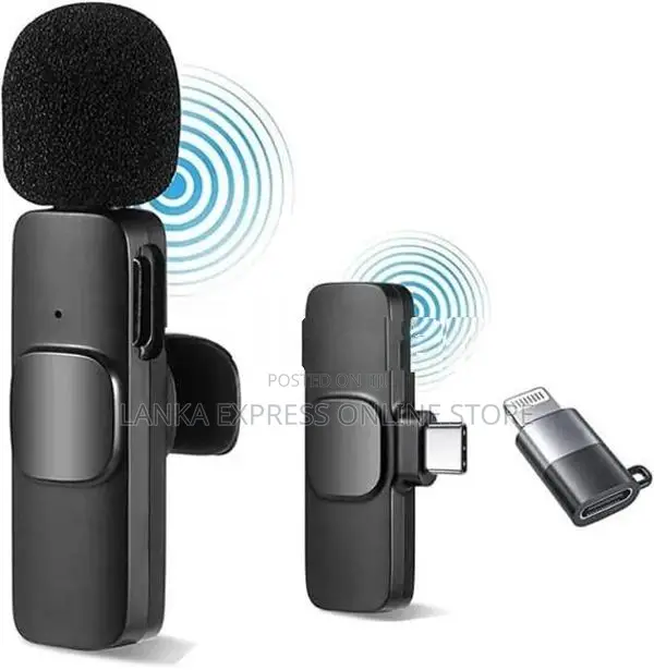 K8 Wireless Lavalier Microphone For Type C With iPhone