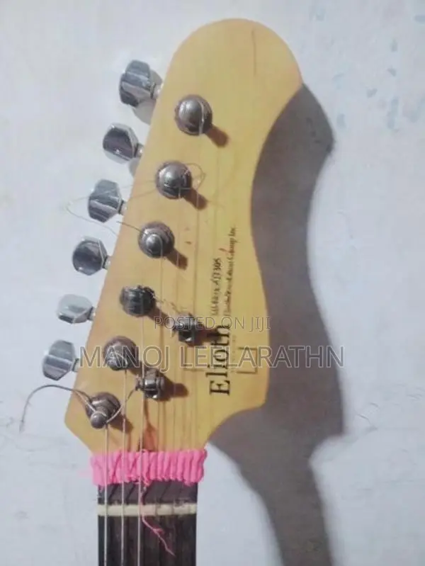 Elioth Guitar with Korg A6 Multi Effects Pedal