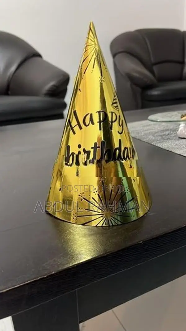 Happy Birthday Party Caps