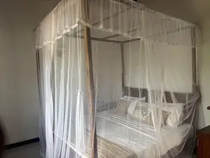 Teak Bed with Mattress