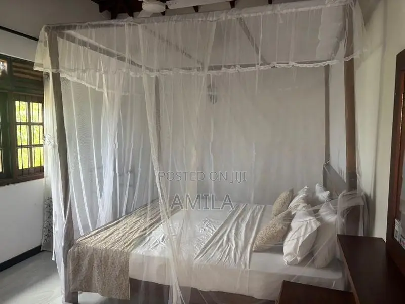 Teak Bed with Mattress