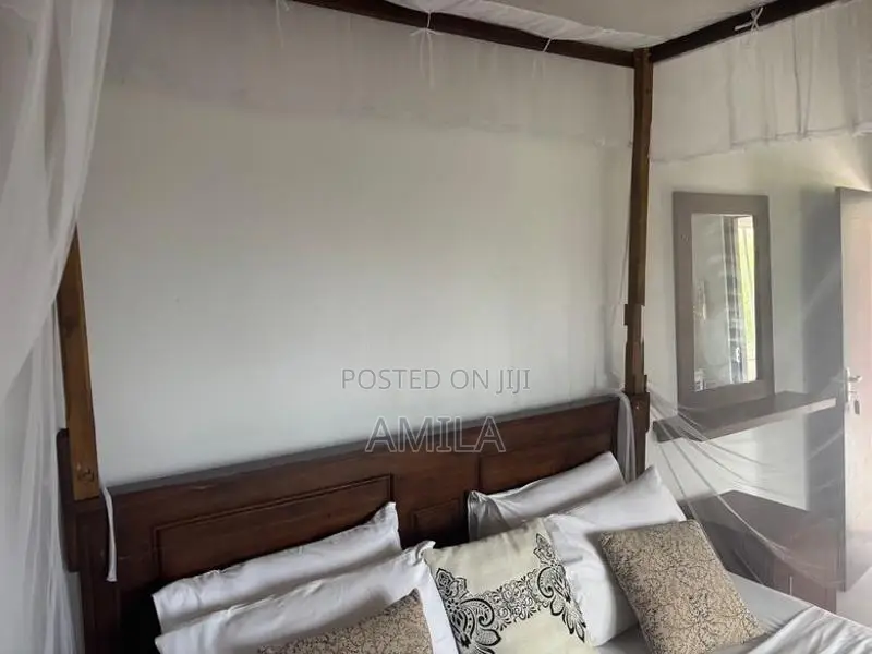 Teak Bed with Mattress