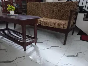 Wooden Settee Set