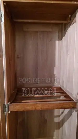 Depo Teak Two-Door Wardrobe / Almirah