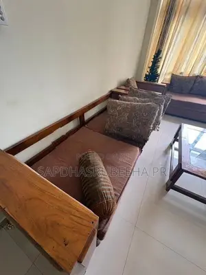 Damro Teak Wood Living Room Set