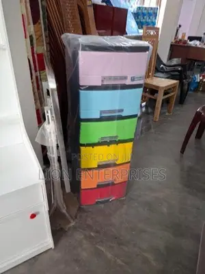 6 Drawer plastic cupboards