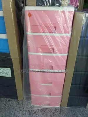 Pink Color 6 Pcs Drawer Set (F-16)