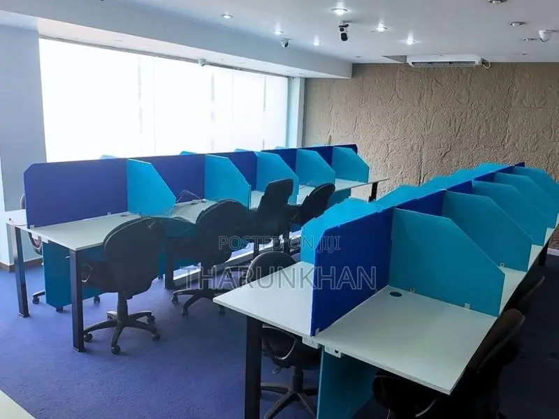 6-Seater Office Cubicle Set