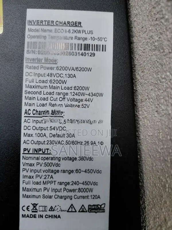 6.2 KW Next Off Grid Hybrid Inverter
