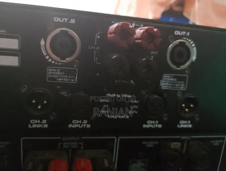 5500w Professional Power Amplifier
