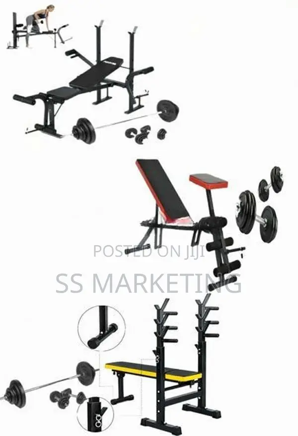 Brand New Bench Home Gym Dumbbell Weight Plate