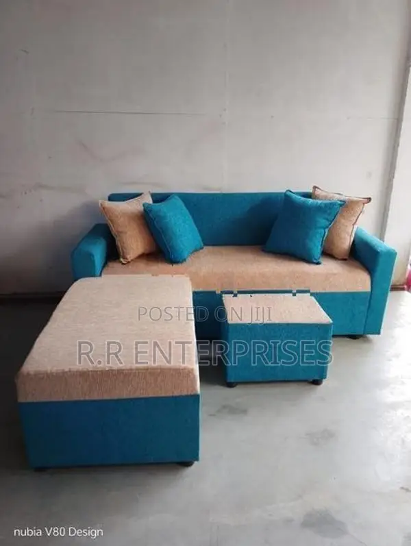 New Sofa Set with Stool Pillow