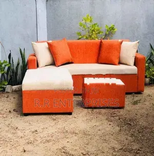 New Modern Colour L Sofa Set